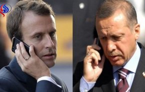 اعتراض اردوغان به ماکرون به دلیل انتقاد فرانسه از عملیات عفرین