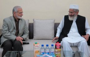 دیدار خرازی با رئیس جمعیت اسلامی پاکستان