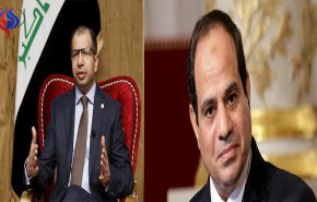هذا ما قاله السيسي لرئيس برلمان العراق.. والأخير يهنئه