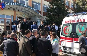 شاهد؛ أول فيديو لحادث إطلاق النار بجامعة عثمان غازي التركية