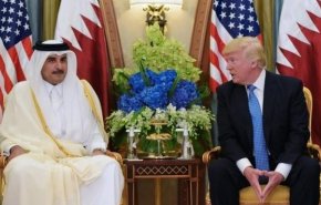 امیر قطر برای دیدار با ترامپ راهی آمریکا شد