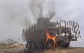 عملية هجومية وتدمير آليتين للمرتزقة في تعز ولحج 