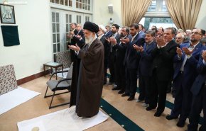 دیدار نوروزی جمعی از مسئولان کشور با رهبر انقلاب
