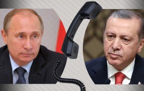 تماس تلفنی اردوغان با پوتین درباره اوضاع سوریه