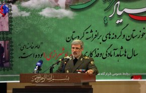 وزيرالدفاع الإيراني: الأفضل للعدو ألّا يختبر قوة إيران الدفاعية 