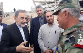 ولایتی از مناطق آزادشده غوطه شرقی دیدن کرد