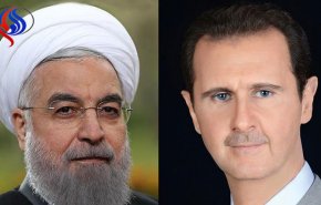 روحاني للأسد: سنواصل دعمنا لسوريا