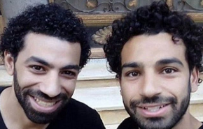 محمد صلاح هم با بدل خود ملاقات کرد +ویدئو