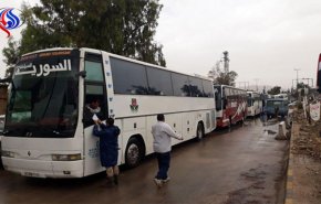 البدء بإخراج الدفعة الخامسة من مسلحي جنوب دمشق وعائلاتهم
