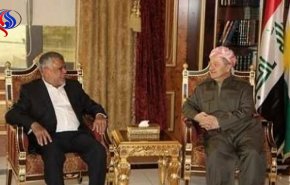 تماس تلفنی «مسعود بارزانی» با رئیس ائتلاف «فتح»