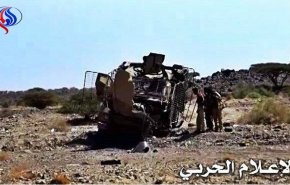 تدمير آليات لمرتزقة العدوان السعودي في الساحل الغربي