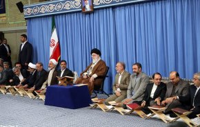 محفل انس با قرآن کریم در حضور رهبر معظم انقلاب اسلامی + تصاویر
