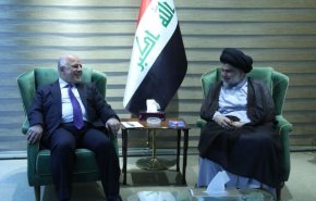 دیدار «حیدر العبادی» و «مقتدی صدر» در بغداد