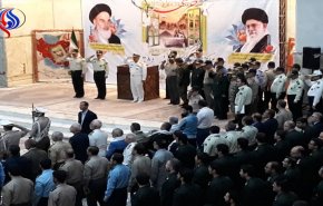 مراسم شکرگزاری و نثارگل به مرقد امام خمینی (ره) برگزار شد