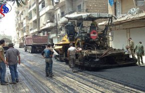 إعادة تأهيل شوارع المدينة القديمة بحلب