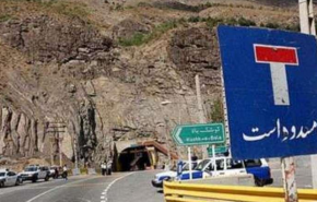 جاده کرج - چالوس شب ها بسته می شود