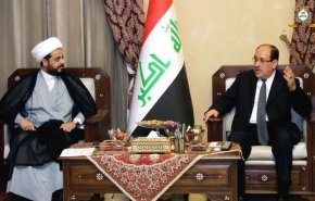 المالكي يبحث مع الخزعلي تشكيل التحالف الوطني الشامل
