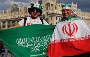 طرفداران تیم عربستان، پیروزی ایران در مقابل مراکش را تبریک گفتند