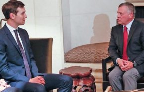 دیدار داماد ترامپ با پادشاه اردن 