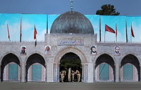 ورود «رهبری» به دانشگاه سپاه از مسجد‌الاقصی/ 6 شهید شاخص بر روی نماد فلسطین