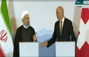 فیلم؛ پاسخ قاطع روحانی به همتای سوئیسی درباره رژیم صهیونیستی