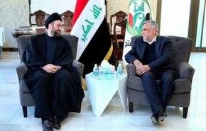 دیدار «هادی العامری» و «عمار الحکیم» در بغداد 