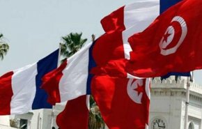 دیدار وزیر خارجه فرانسه با رئیس‌جمهور تونس