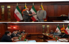 ظریف و وزیر خارجه سریلانکا راه‌های گسترش همکاری‌ها را بررسی کردند