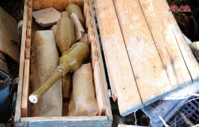 کشف پهپاد‌ و تسلیحات رژیم صهیونیستی در دست تروریست های جنوب سوریه + تصاویر