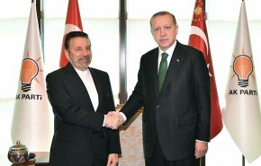 واعظی پیام رئیس جمهوری ایران را به اردوغان تسلیم کرد