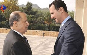 رایزنی تلفنی رییس جمهور لبنان با اسد