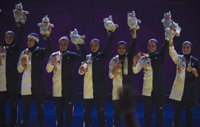 سيدات ايران يتوجن بذهبية منافسات الكبدي