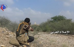 قنص القيادي المرتزق خالد المزجاجي في جبهة حيس