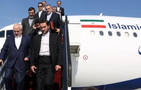 ظریف وارد دمشق شد
