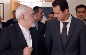 ظریف با رئیس جمهوری سوریه دیدار کرد
