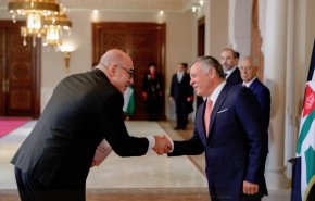 سفیر جدید رژیم صهیونیستی استوارنامه خود را تقدیم شاه اردن کرد
