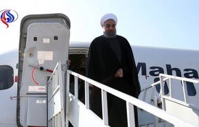 رئیس جمهوری وارد عسلویه شد