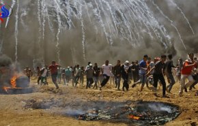 مشارکت گسترده فلسطینیان در بیست و ششمین راهپیمایی بازگشت/شهادت یک فلسطینی و مجروحیت 312 نفر دیگر
