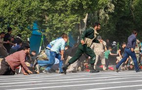 فیلمی از لحظه درگیری بین ماموران با عناصر تروریستی در اهواز