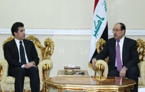 دیدار مالکی و بارزانی؛ تاکید بر تشکیل سریع دولت