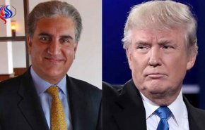 دیدار غیر رسمی وزیر امور خارجه پاکستان با ترامپ