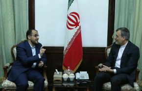 دیدار محمد عبدالسلام با جابری‌انصاری و رایزنی درباره آخرین تحولات مذاکرات صلح یمن