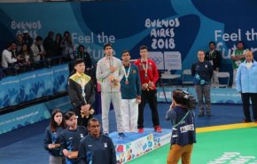 ايراني يتقلّد ذهبية التايكواندو