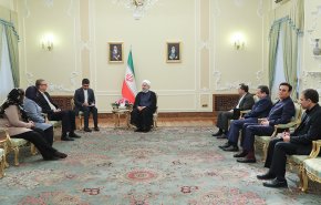 روحاني: نامل بان يؤثر قرار محكمة لاهاي على سلوكيات اميركا اللاقانونية