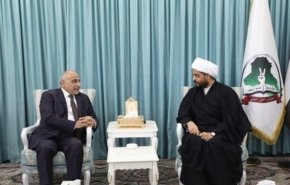 دیدار دبیرکل «عصائب اهل الحق» با عادل عبدالمهدی
