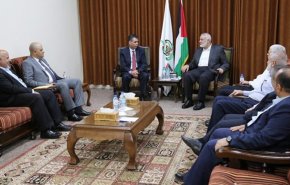دیدار اسماعیل هنیه با هیئت امنیتی مصری