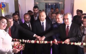 قناة العالم نجمة الاعلام الحربي في معرض اكسبو سيريا 