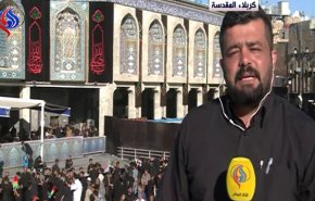فيديو؛ الاجواء في كربلاء المقدسة قبل 3 ايام من زيارة الاربعين