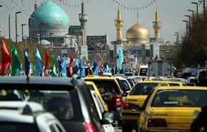 ترافیک در مسیرهای ورودی و خروجی مشهد پرحجم است