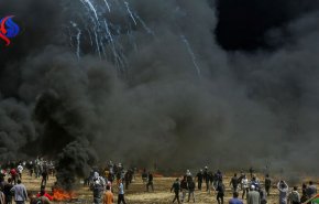 شهادت یک فلسطینی و مجروحیت شماری در 33مین راهپیمایی بازگشت